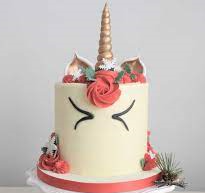 The London cake academy - Christmas Unicorn Cake