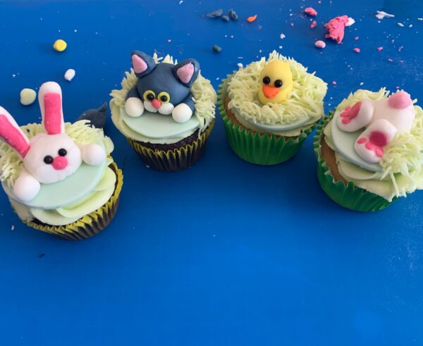 The London cake acdemy - easter cupcakes