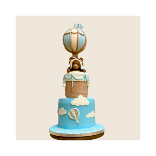 The London Cake Academy hot air balloon cake